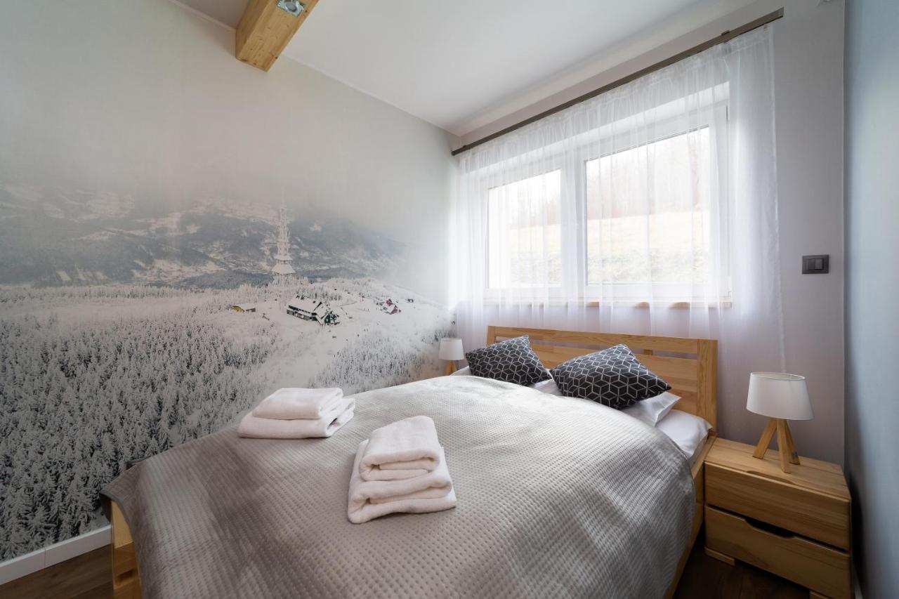 Apartament z garażem Widok na Skrzyczne - Słoneczna Góra Szczyrk Exterior foto